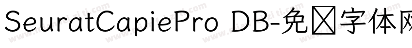 SeuratCapiePro DB字体转换
